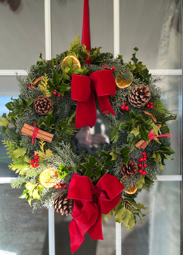 Christmas Door Wreathes