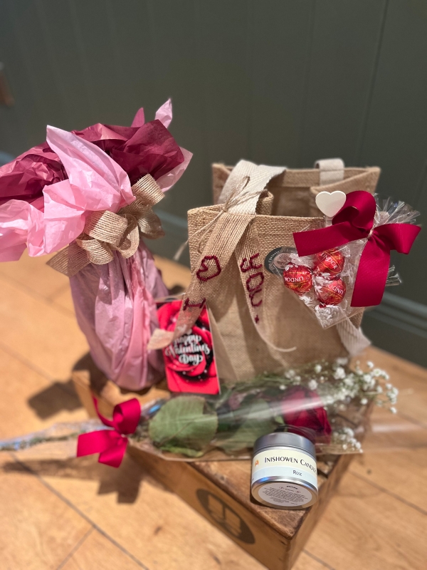 Single Red Rose Giftset