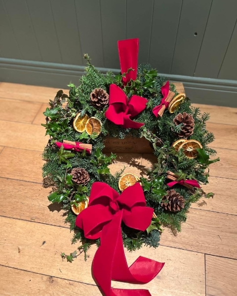 Christmas Door Wreathes