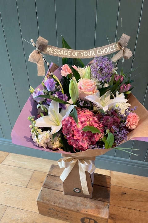 Personalised Banner Bouquet